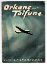 LUX - Lesebogen #145 - Orkane und Taifune -  von 1953