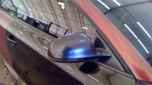 Passenger Side View Mirror Power Coupe Aluminum Cover Fits 08-14 AUDI A5 4715928