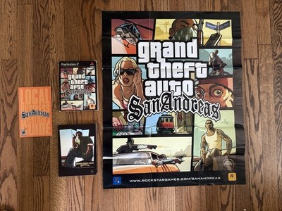 Grand Theft Auto San Andreas Cardboard Box Complete Edition for PS2