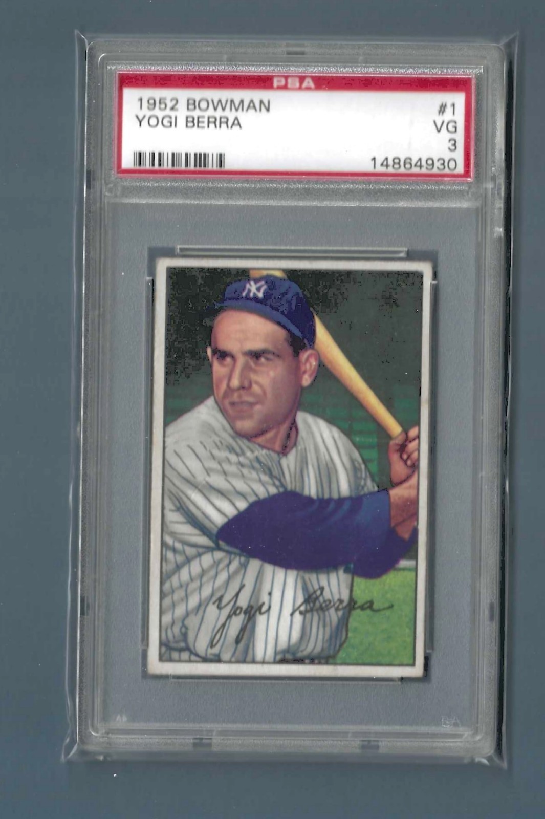 1952 Bowman - Yogi Berra #1 - PSA 3