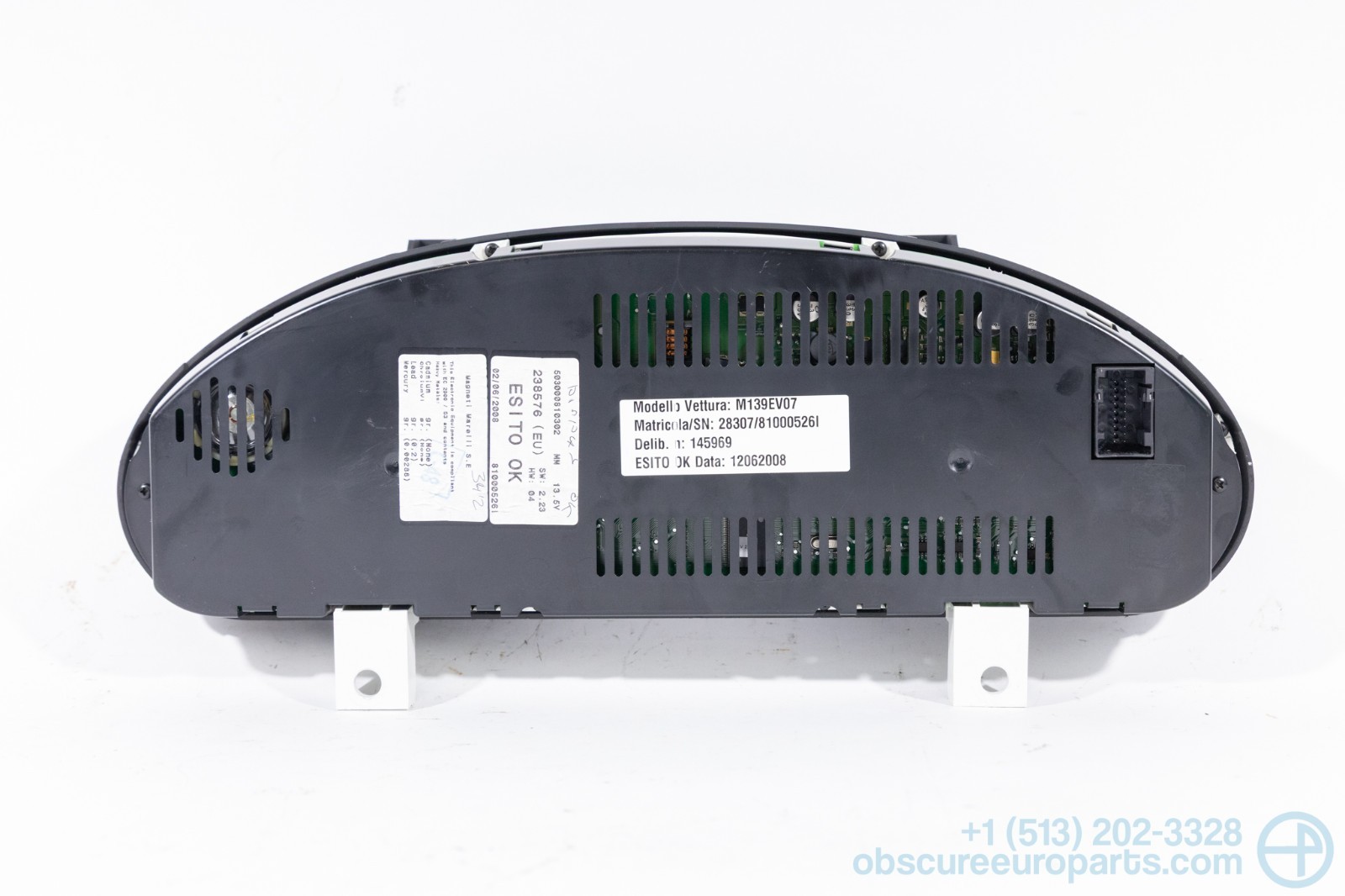 Used 2003-2007 Maserati M139 Quattroporte Instrument Cluster KM/H