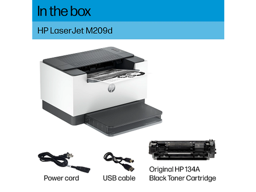 HP LaserJet M209d Laserdrucker, Schwarzweiß mobil bis 20.000 - Bild 9 von 10