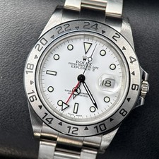 Rolex Explorer II 16570 Polar "Swiss Made" Dial Steel Automatic 40mm - 2002