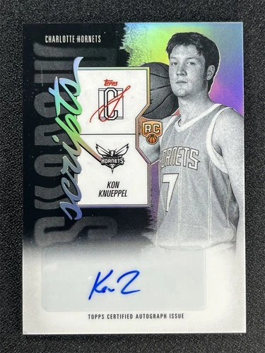 2025 Topps Signature Kon Knueppel Base (RAW)