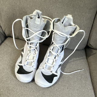 Nike HyperKO 2 Boxing Shoes High Top Adult Unisex White/Black