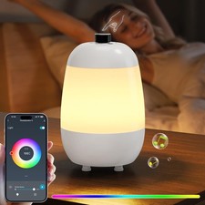 Sound Machine - White Noise Machine with Bluetooth Speaker and Night Light RG...
