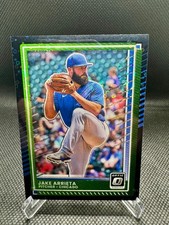 Jake Arrieta 2025 Donruss Optic Black Circles SP Card Chicago Cubs