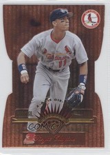 1997 Leaf Die-Cut Fractal Matrix Royce Clayton #51 0d9