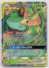 VENUSAUR & SNIVY GX 1/236 Holo GX Rare Cosmic Eclipse Pokemon Near Mint on eBay