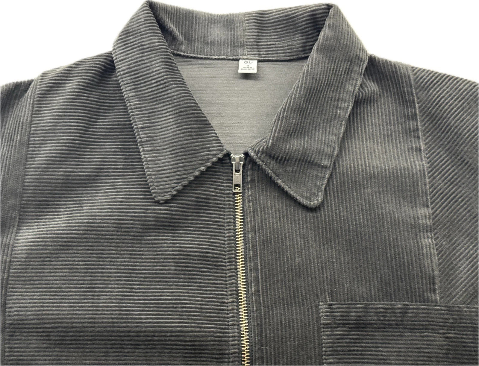 GU Uniqlo Corduroy Zip-Up Shirt Jacket - Men's Size M image 5