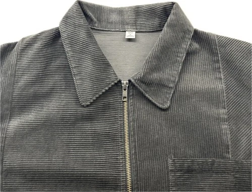 GU Uniqlo Corduroy Zip-Up Shirt Jacket - Men's Size M image 5