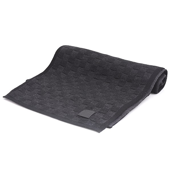 LOUIS VUITTON Neo Petit Damier Black Wool Thermal Scarf for Men