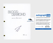 LEONARDO DICAPRIO AUTOGRAPH SIGNED BLOOD DIAMOND SCRIPT ACOA