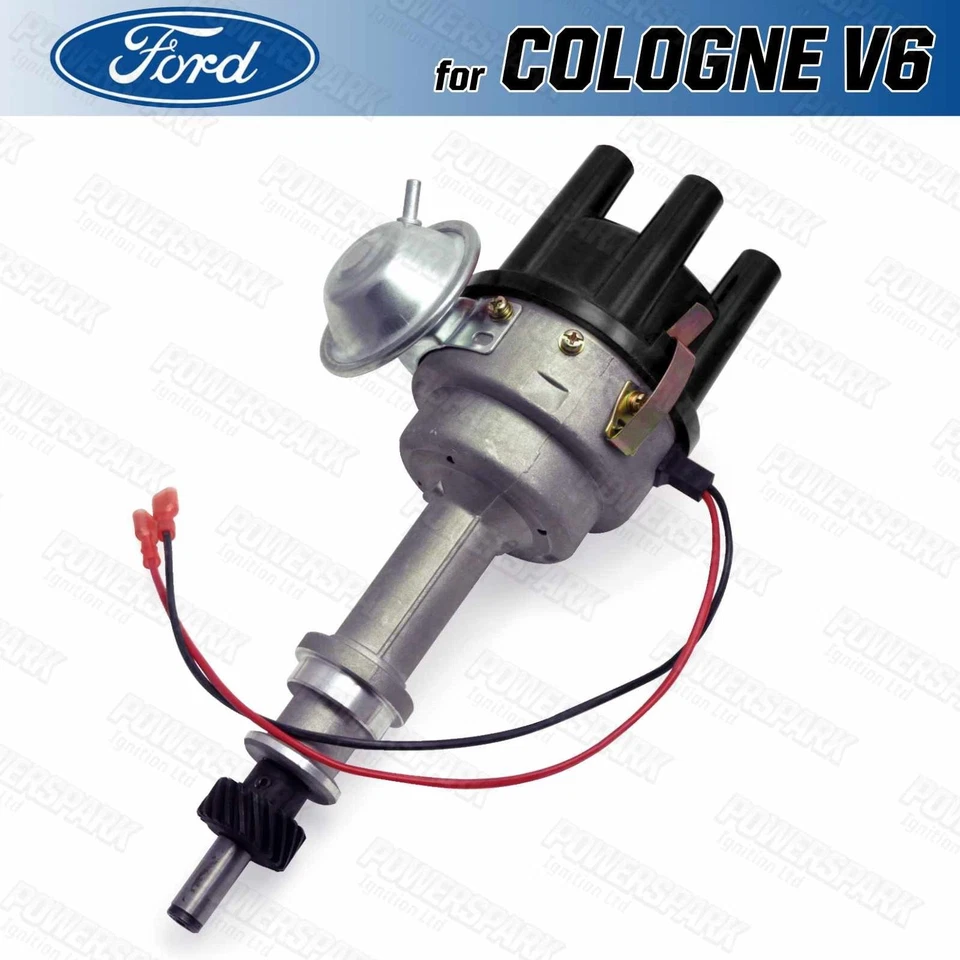 Ford Cologne Electronic Distributor Viper Coil and Red 8mm HT Leads V6 engines - Image 2 of 4