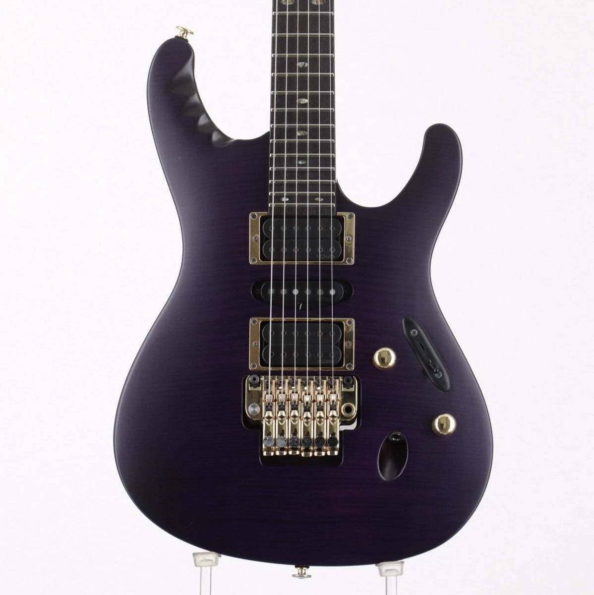 Ibanez エレキギター ブラック/パープル Ibanez エレキギター ブラック/パープル Ibanez Purple Electric
