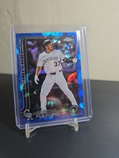 2025 Topps Chrome Update Series Sapphire Edition - Braxton Fulford #USC199 (RC)