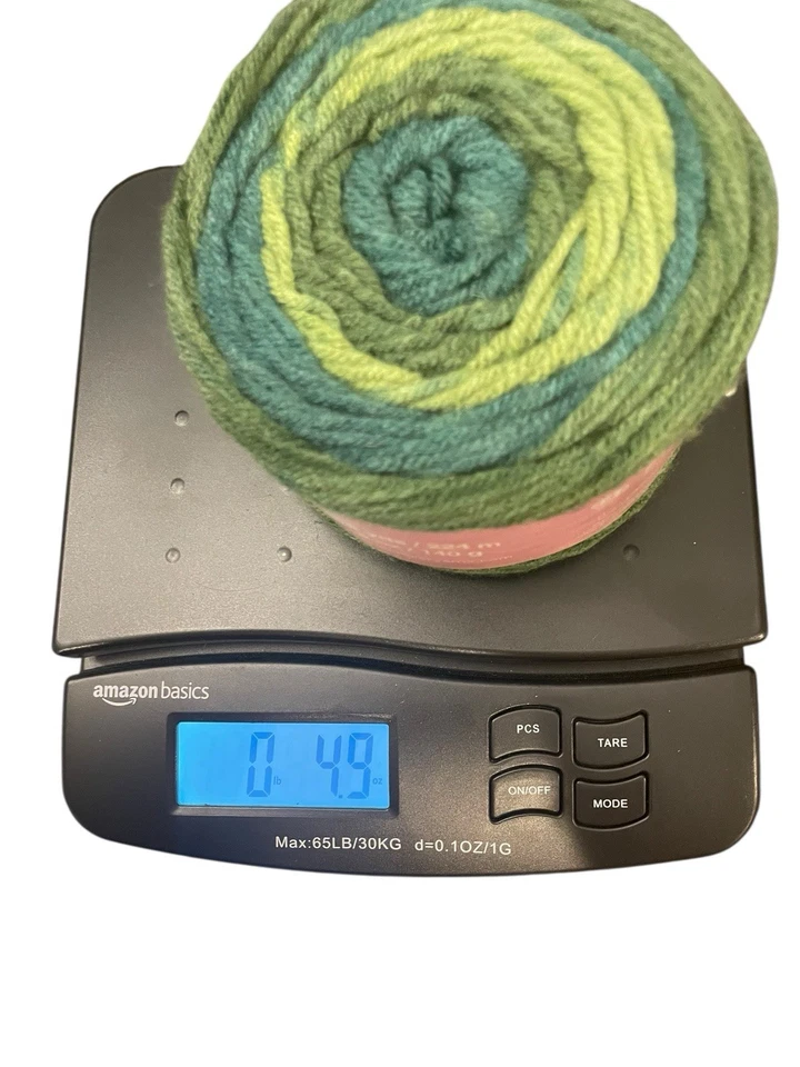 Premier Yarns Sweet Roll Yarn Cake Mint Swirl 1047-08 5 oz / 245 Yards NEW - Image 4 of 4