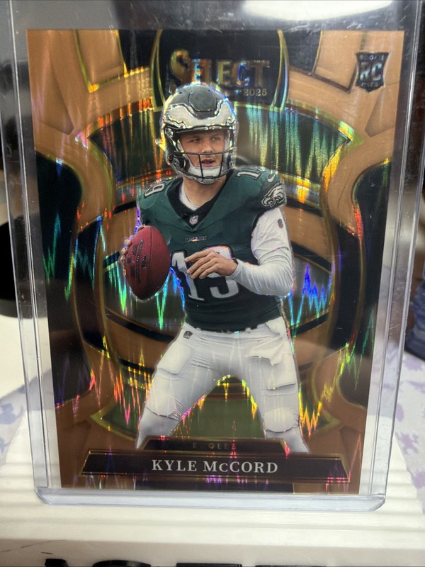 2025 Panini Select - Concourse Kyle McCord #91 Copper Shock Prizm /899 (RC)