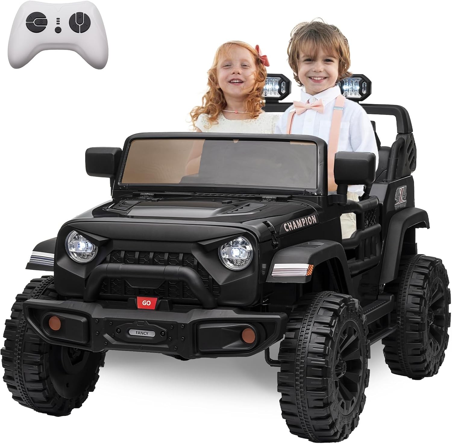 For Kids, Bluetooth, Aux, Usb,lights & Parental Remote