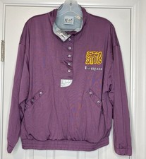IXSPA by Jamie Sadock Women  s Vintage Track Jacket Purple Size Medium