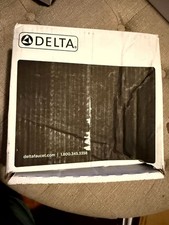 Delta T14267-BL-PP Modern Matte Black Shower Trim Kit