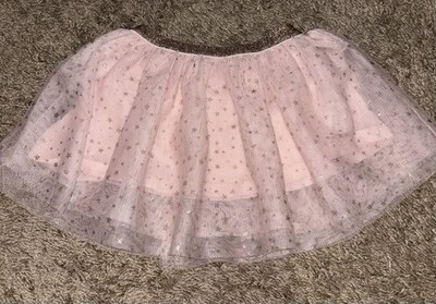 mini.B Pink Star Glitter Tutu Skirt Tulle 18M Baby Toddler Dance Party