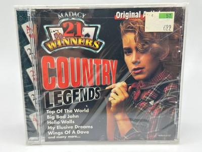 Madacy 21 Winners Country Legends CD 1997 Original Artists Country NEW & SEALED
