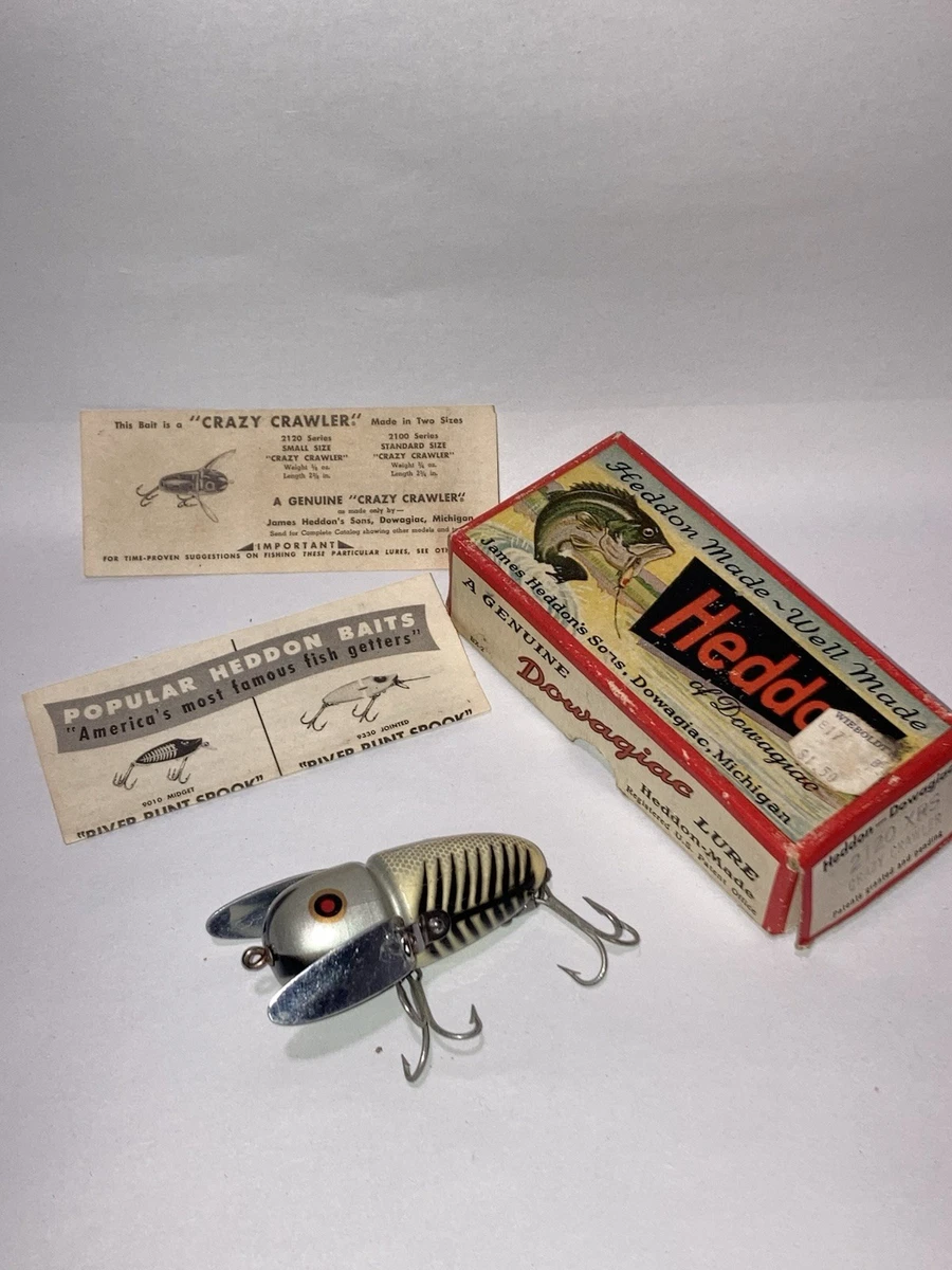 Heddon Crazy Crawler Box for sale | eBay