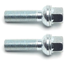 H&R 14542033 2 x Audi Type Ball Seat Wheel Lug Bolts 14 x 1.5 x 42 mm Set Kit