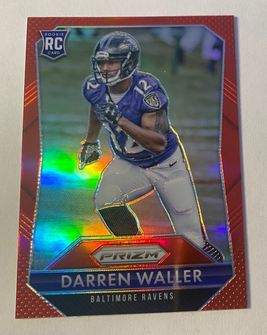 Darren Waller 2015 Panini Prizm RC - #221 Red Prizm Parallel