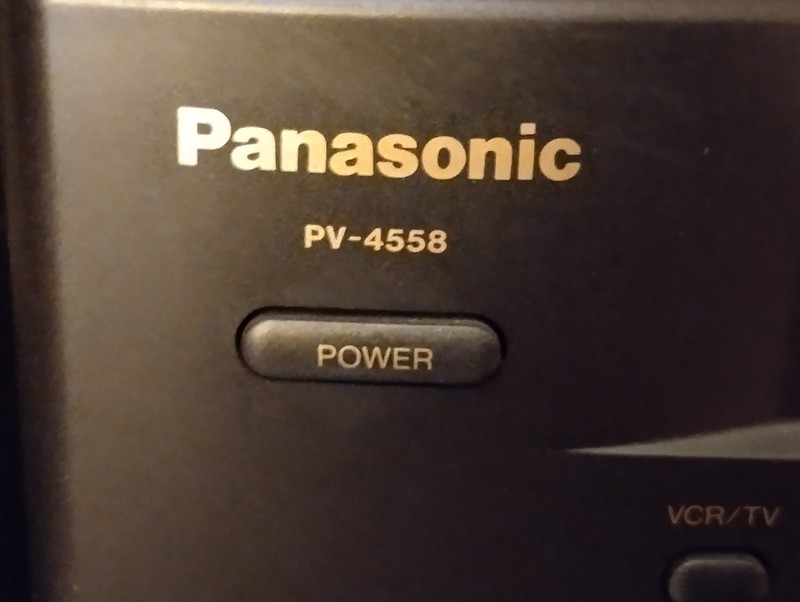Panasonic PV-4558 4-Head Hi-Fi MTS Stereo VCR for PARTS ONLY