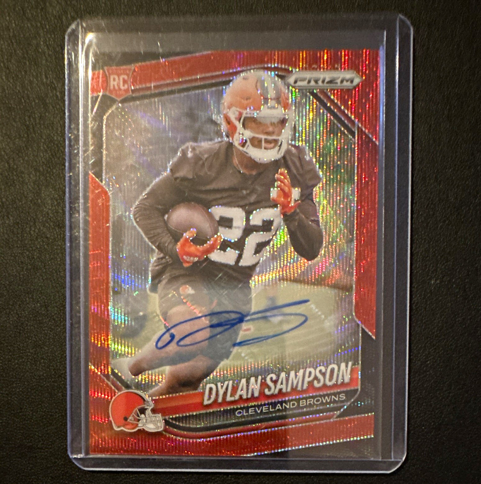 Dylan Sampson Panini Prizm #365 Red