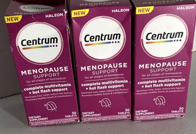 Centrum Multivitamin Supplement Menopause Support 90 Tablets 04/2026