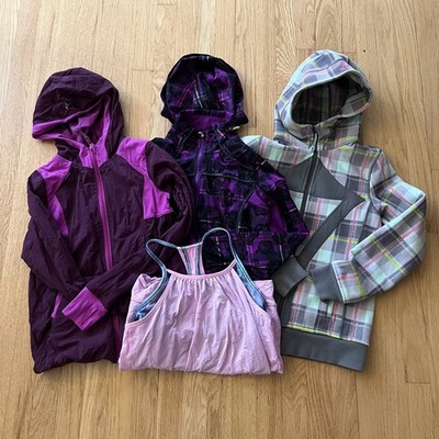 Ivivva by Lululemon Girl's Sweatshirt/Jacket/Tank Top Bundle Girl's Size 12