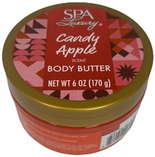Spa Luxury  Candy Apple Scent Body Butter  1 Bottle-6oz  NEW  SHIPS IN 24 HOURS  