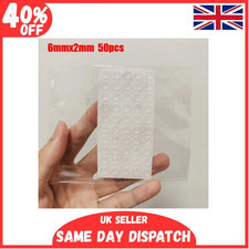 50Pcs Self Adhesive Silicone Door Stopper 50 PC Self  Cabinet Drawer Bumper Pads