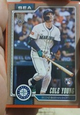 2026 Topps Series 1 - Cole Young Gold 665 /2026 (RC) #129- Mariners