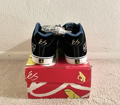 éS Square One x Krooked Skateboarding Shoes Size 11 Black/Gold