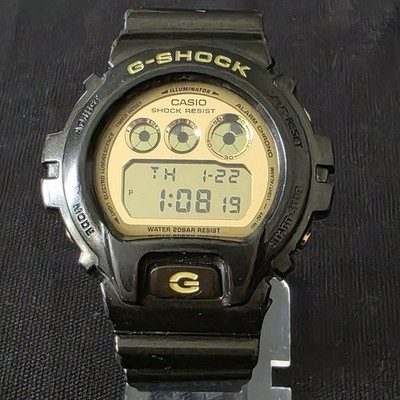 Casio G-Shock 3230 DW-6900BR Dark Brown Gold Mirror Men's 50mm Watch Rare HTF