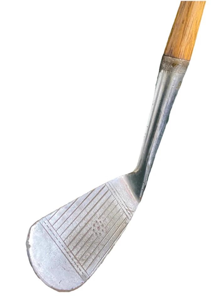 Spalding Kro-Flite Sweet Spot 5 Iron L.B Schmutte Custom Made 1927 RH Hickory 36 - Image 2 of 4