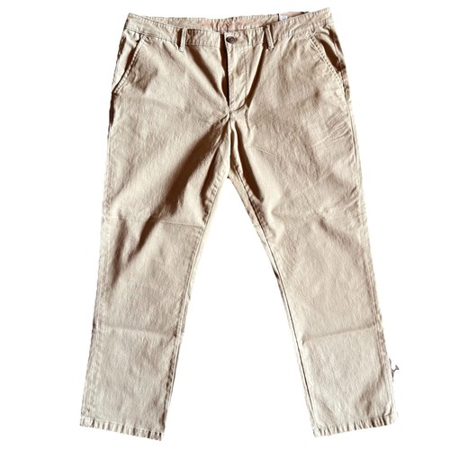 Men's Weatherproof Vintage Chino 2.0 Slim Straight Stretch Pants KHAKI 38x32 NWT - Picture 2 of 9