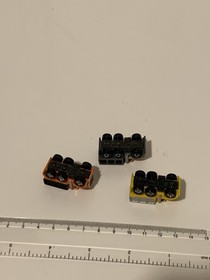 Vintage Micro Machines 1987 Construction Dump Trucks Job Lot x3 Galoob