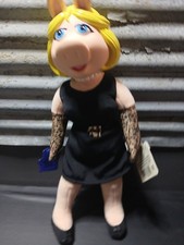 Vintage 12in Miss Piggy APPLAUSE 1998 Kermit collection plush doll with tags 
