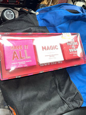 Simple Pleasures 3 Piece Bar Soap Set Vanilla Cranberry Peppermint Swirl 12.6 oz