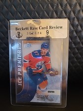2015-16 Upper Deck Ice Premieres Connor McDavid RC #9/99 RAW GRADE BGS 9 🔥 MINT