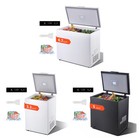 VEVOR Chest Freezer 3.3/5/6.7 cu.ft Compact Deep Freezer with 2 Storage Baskets