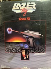 Worlds Of Wonder LAZER TAG Game Kit TESTED/VIDEO Complete In Box Vtg 1986