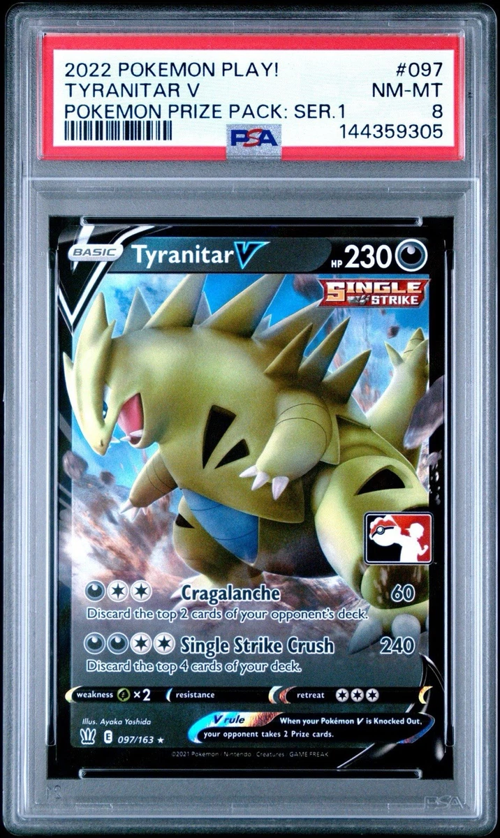 Tyranitar V Pokémon TCG Cards for sale | eBay