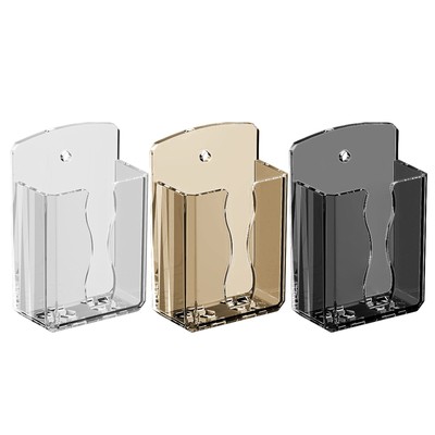 TV Remote Wall Holder Translucent Floating Remote Control Tray No Biological