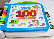 LeapFrog Learning Friends 100 Words Book Bilingual English  Spanish Interactive